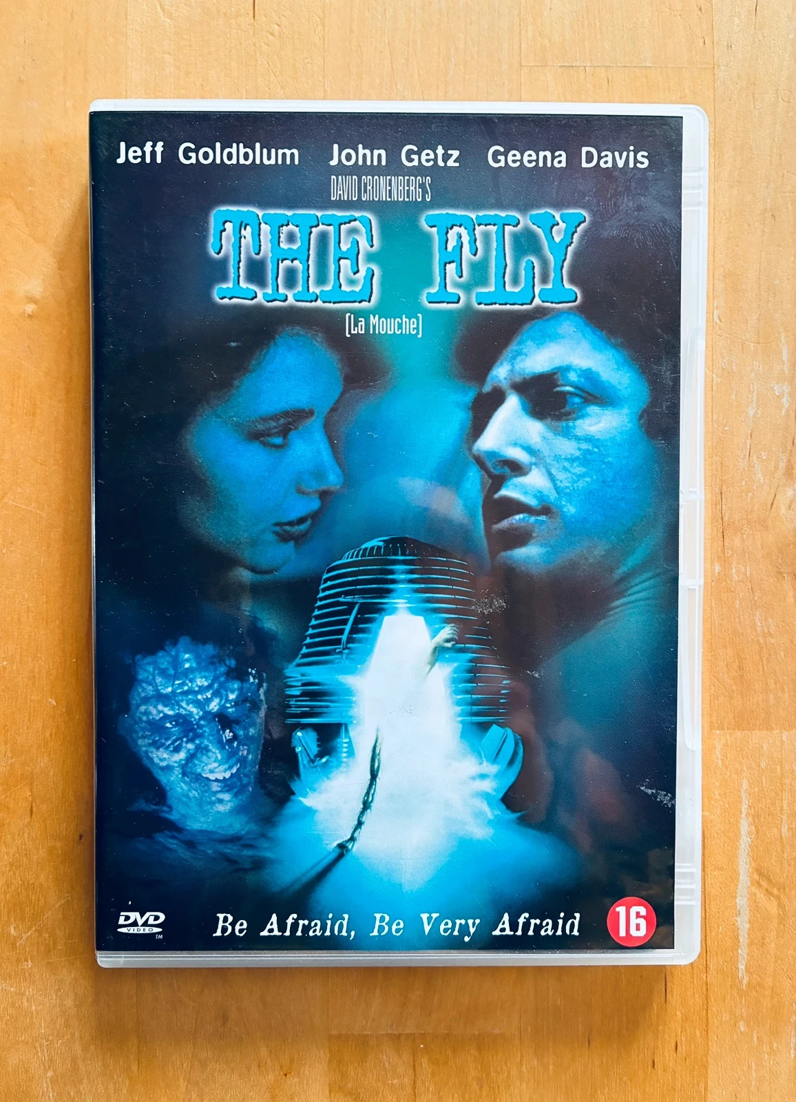 DVD La Mouche de David Cronenberg.